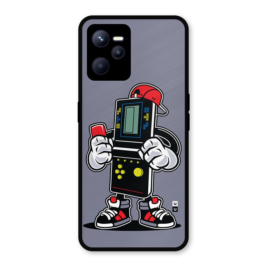 Retro Boy Metal Back Case for Realme C35