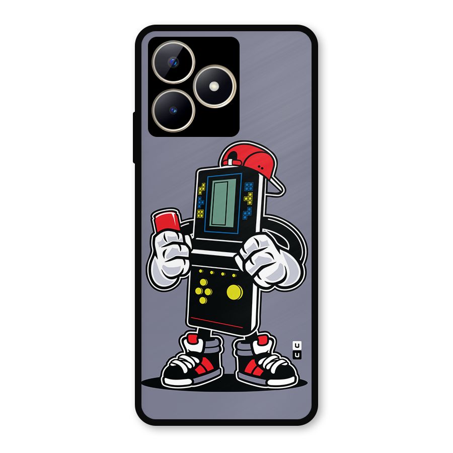Retro Boy Metal Back Case for Realme C53