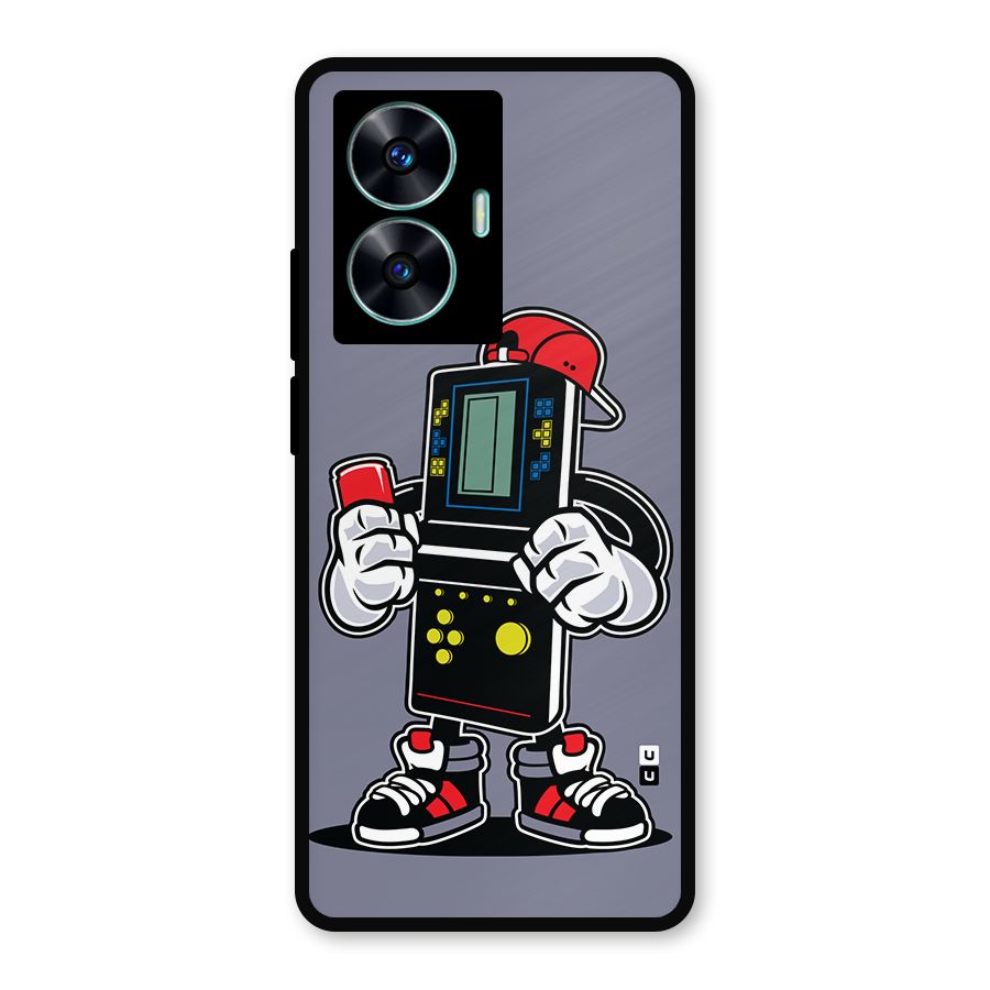 Retro Boy Metal Back Case for Realme Narzo N55