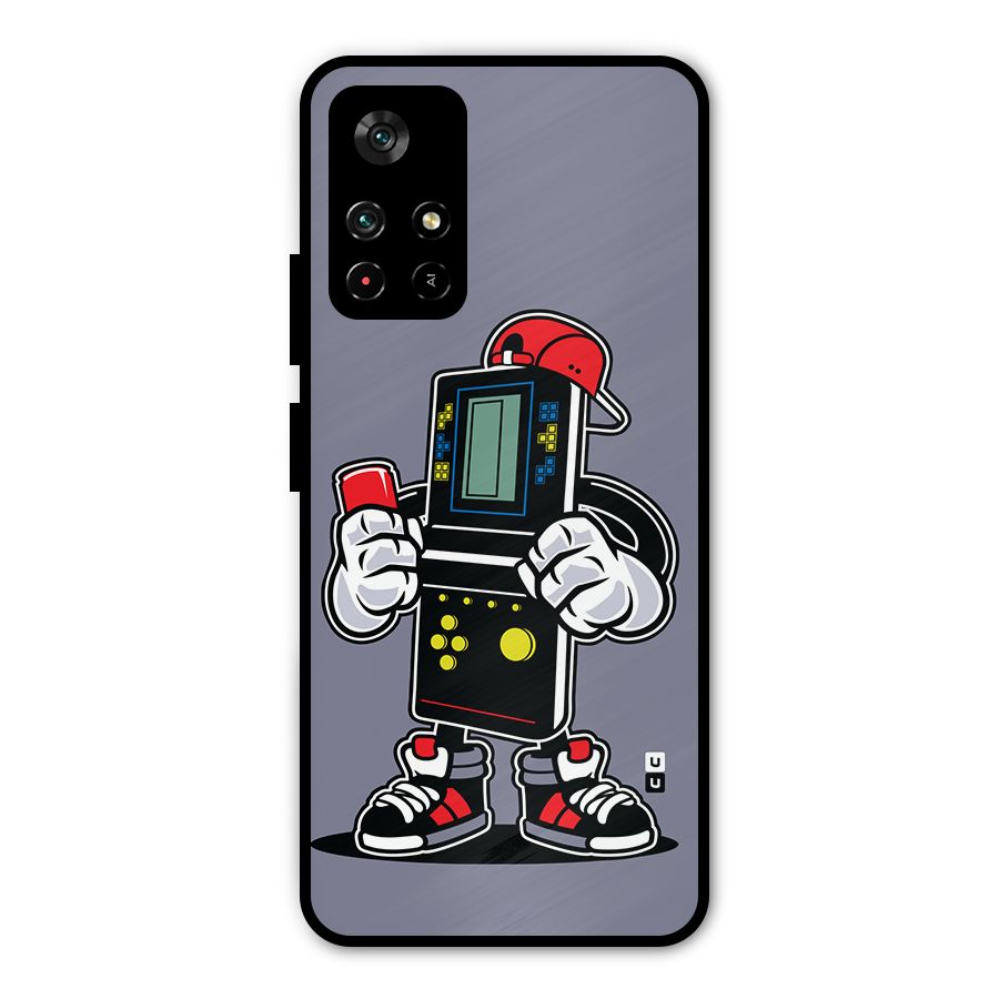 Retro Boy Metal Back Case for Redmi Note 11T 5G