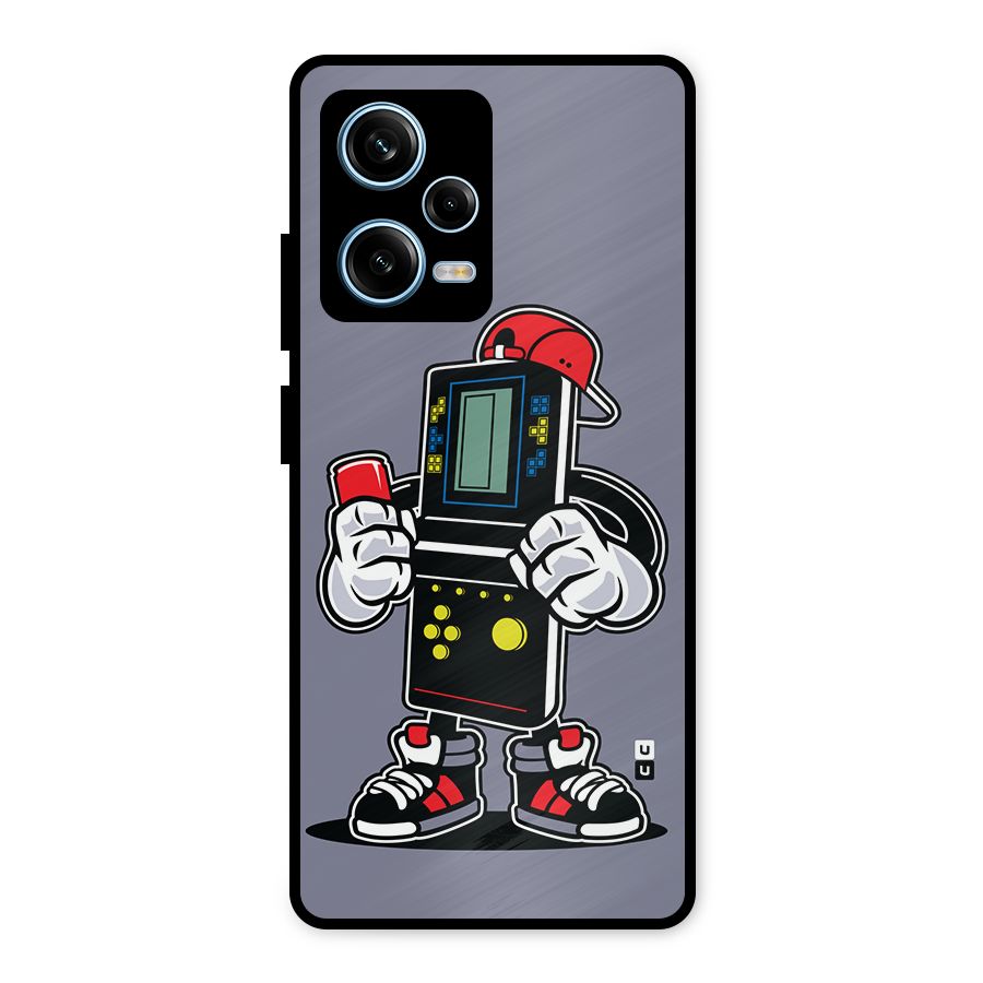 Retro Boy Metal Back Case for Redmi Note 12 Pro