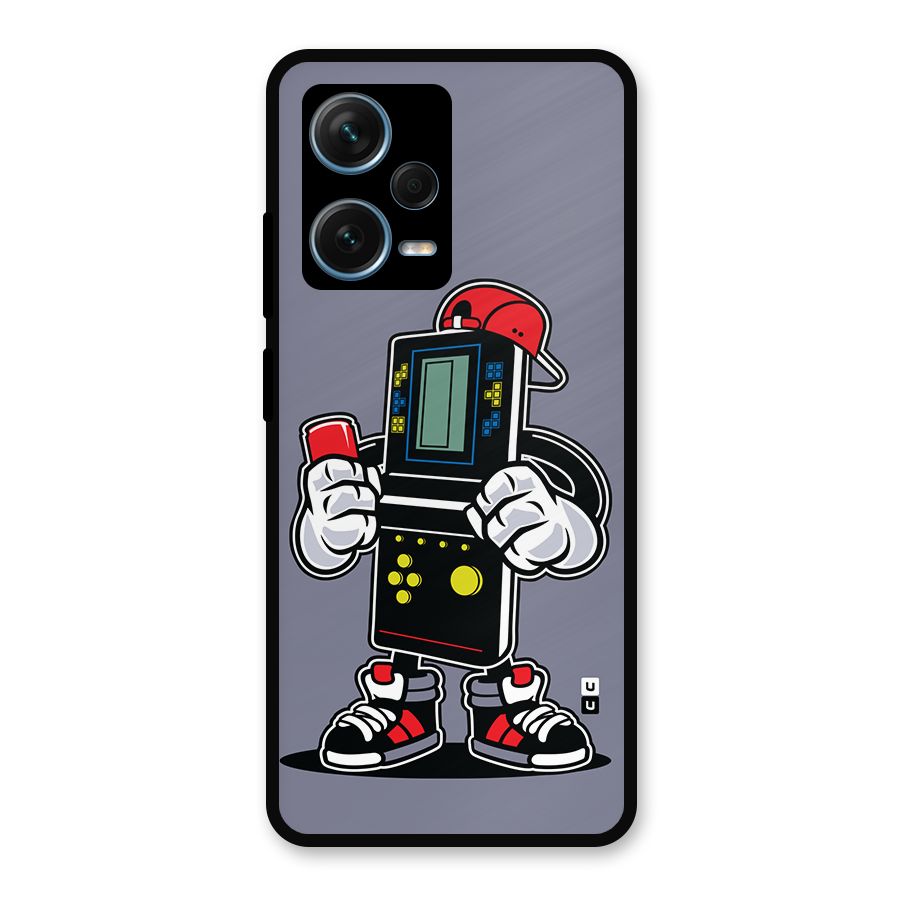 Retro Boy Metal Back Case for Redmi Note 12 Pro Plus 5G