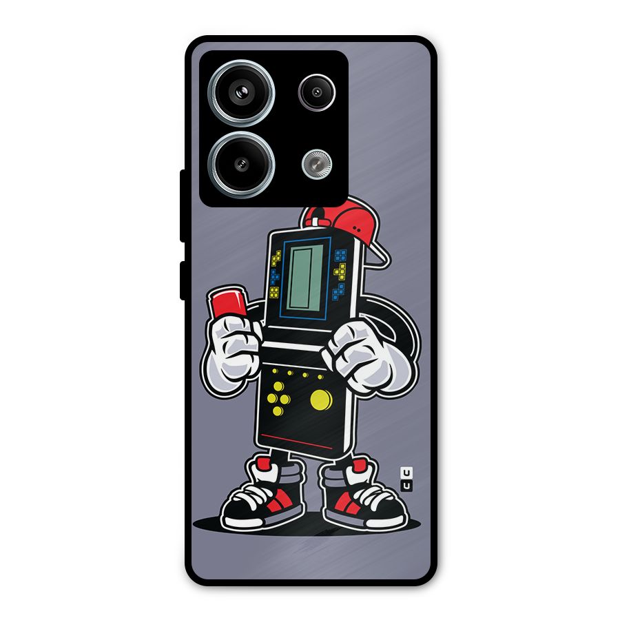 Retro Boy Metal Back Case for Redmi Note 13 Pro 5G