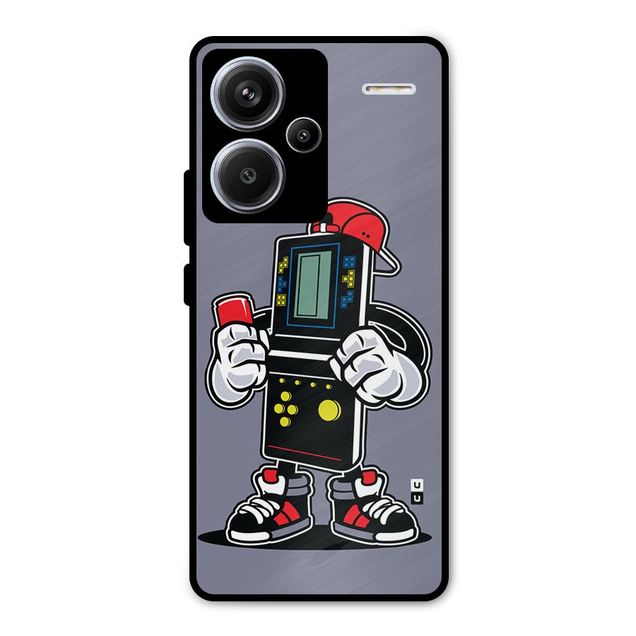 Retro Boy Metal Back Case for Redmi Note 13 Pro Plus