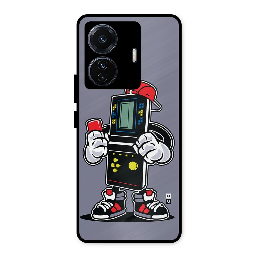 Retro Boy Metal Back Case for Vivo T1 Pro
