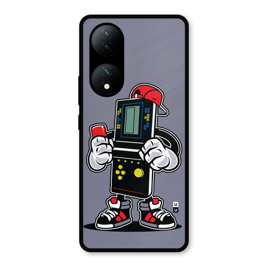 Retro Boy Metal Back Case for Vivo T2