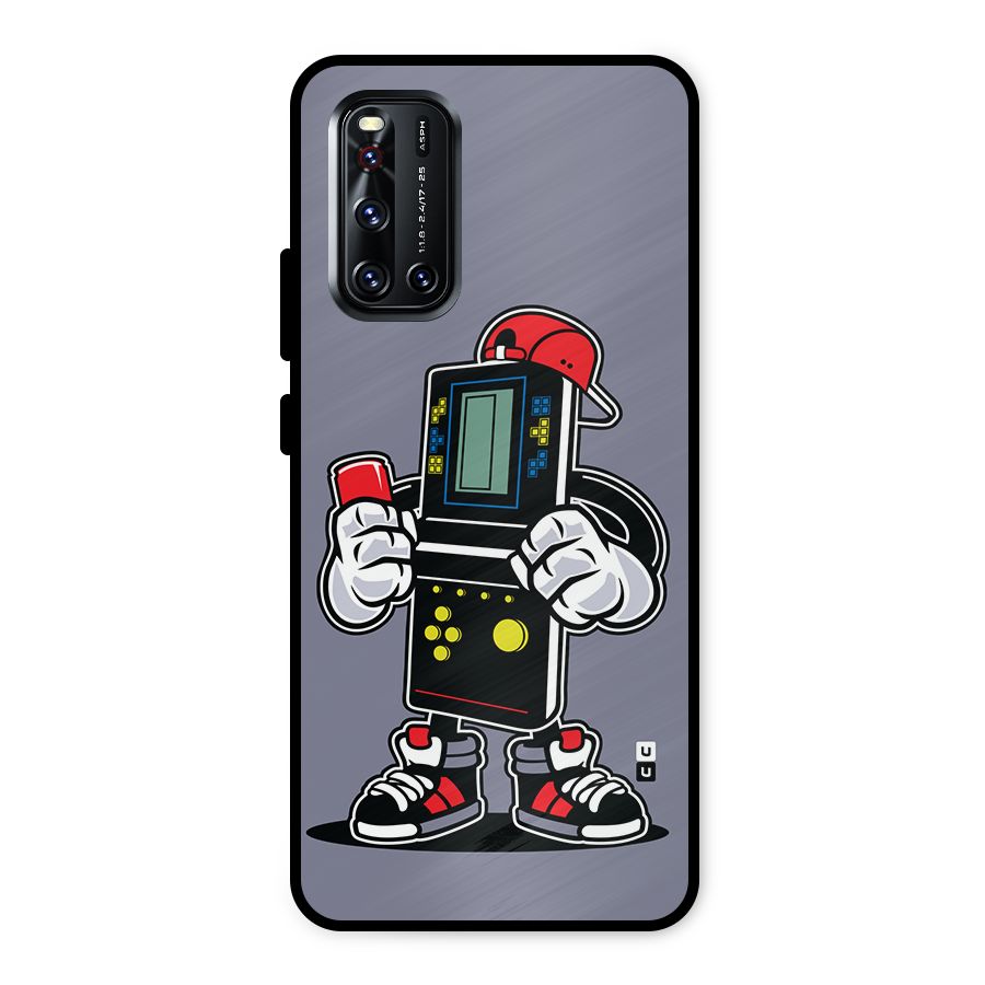 Retro Boy Metal Back Case for Vivo V19