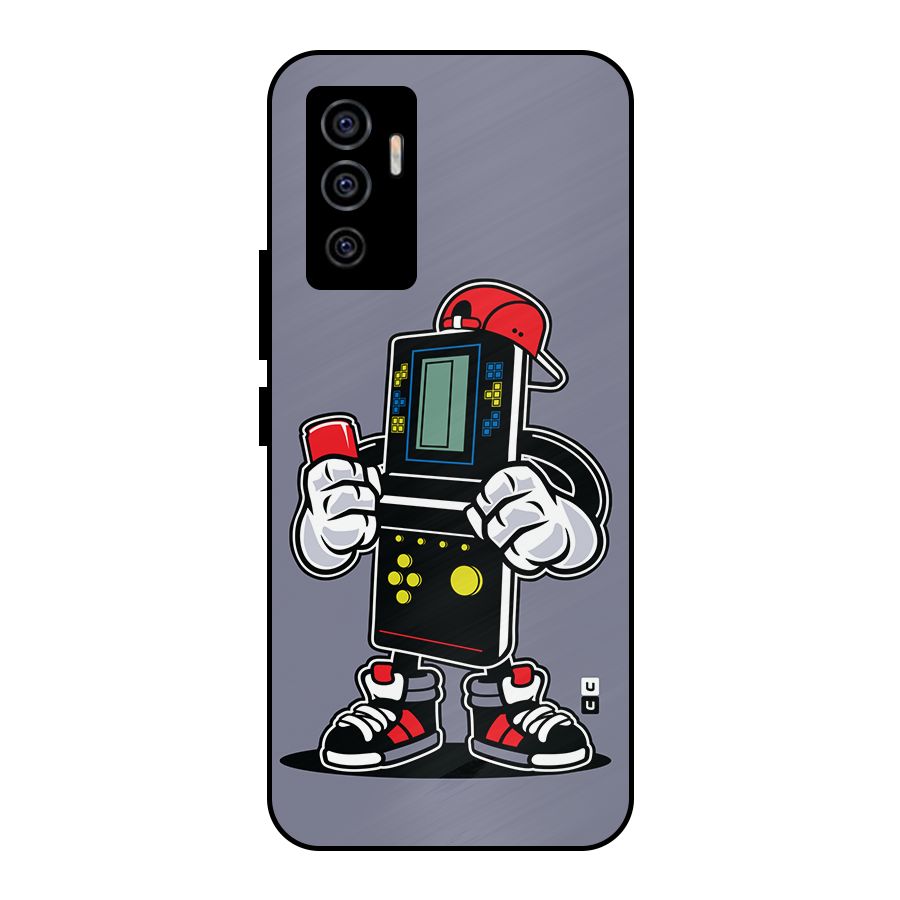Retro Boy Metal Back Case for Vivo V23e