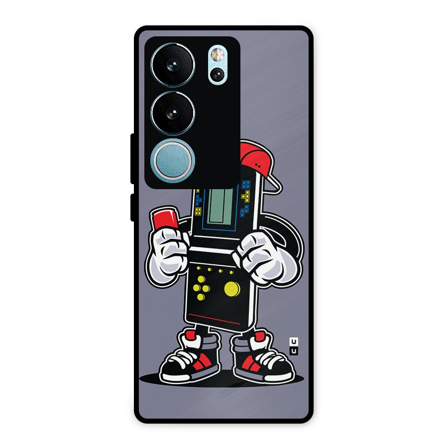 Retro Boy Metal Back Case for Vivo V29