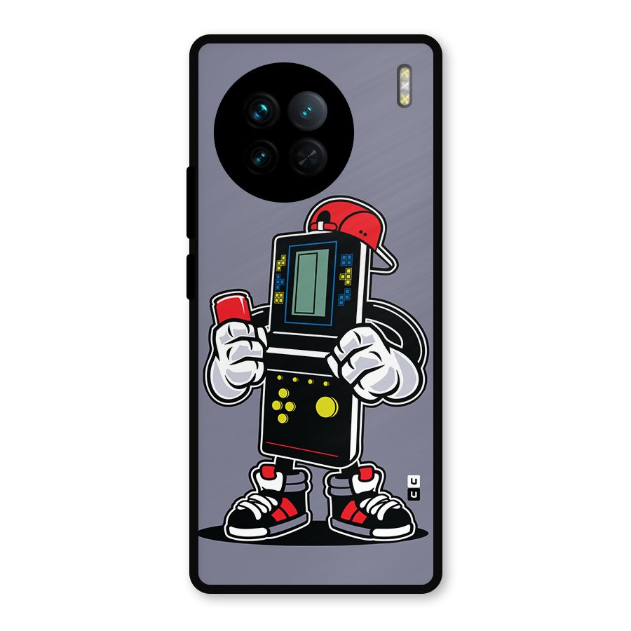 Retro Boy Metal Back Case for Vivo X90
