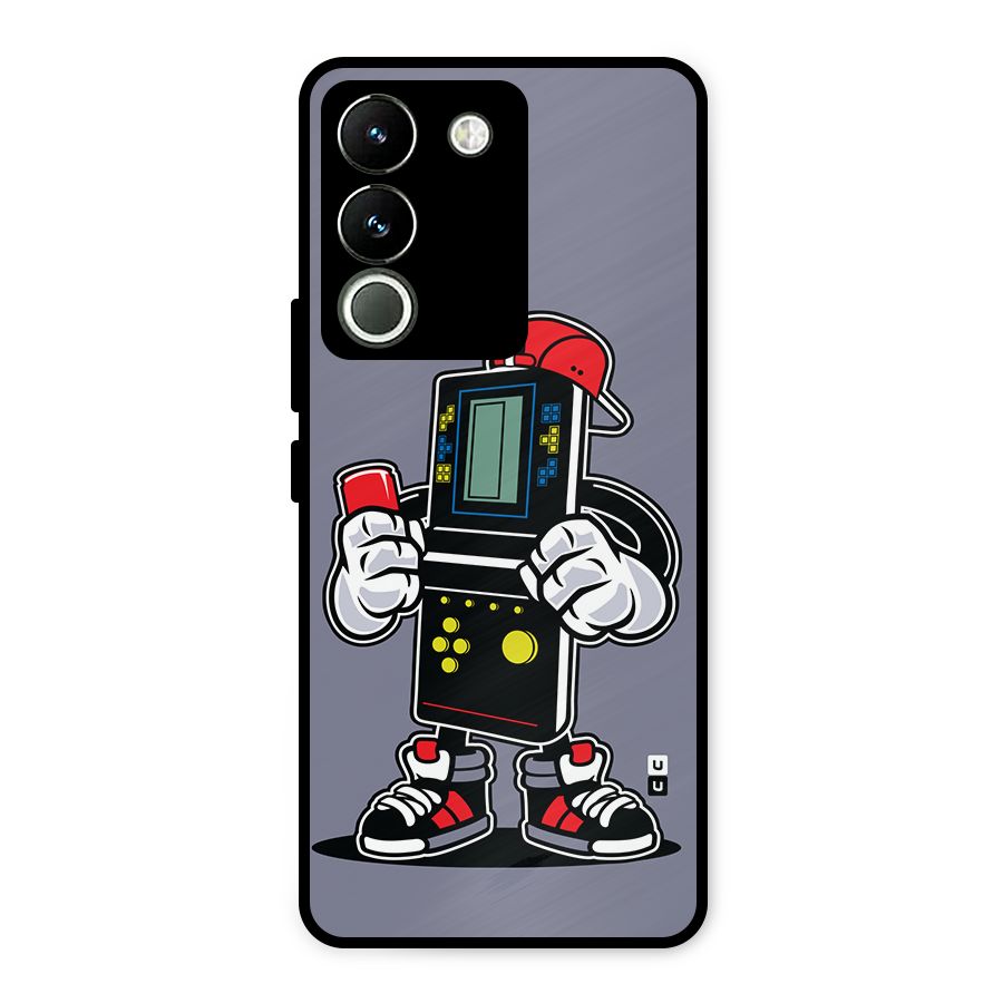 Retro Boy Metal Back Case for Vivo Y200