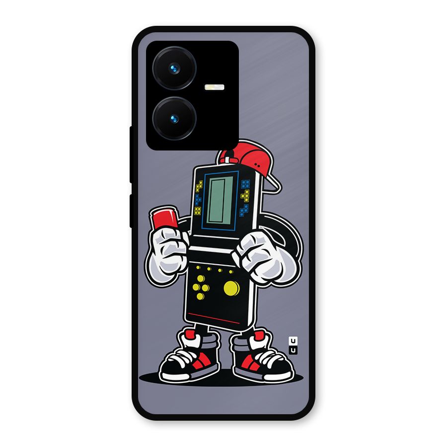 Retro Boy Metal Back Case for Vivo Y22s
