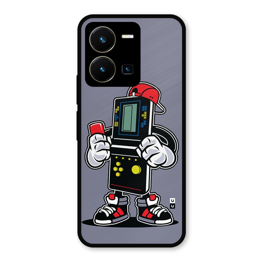 Retro Boy Metal Back Case for Vivo Y35