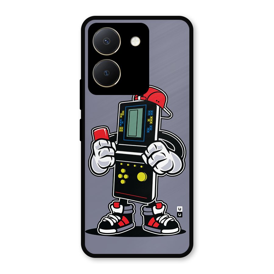 Retro Boy Metal Back Case for Vivo Y36