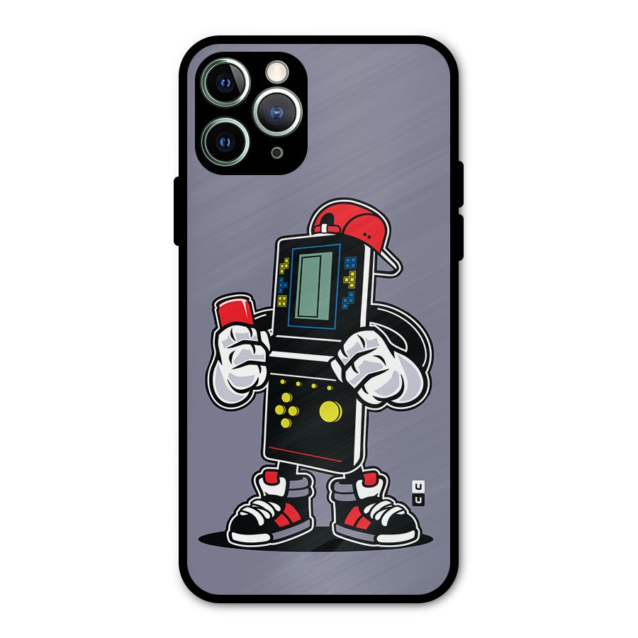 Retro Boy Metal Back Case for iPhone 11 Pro Max