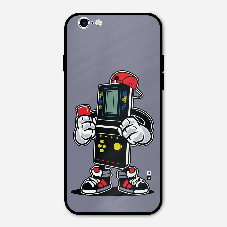 Retro Boy Metal Back Case for iPhone 6 6s