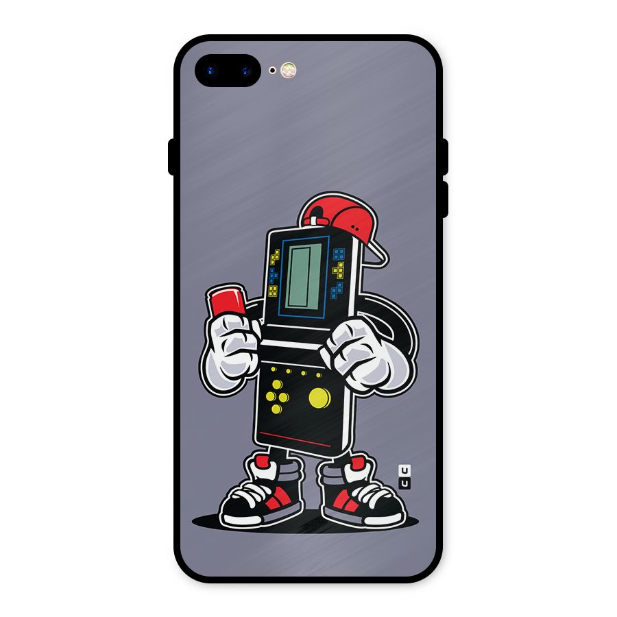 Retro Boy Metal Back Case for iPhone 7 Plus