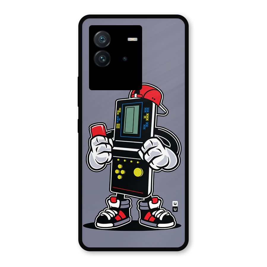 Retro Boy Metal Back Case for iQOO Neo 6 5G