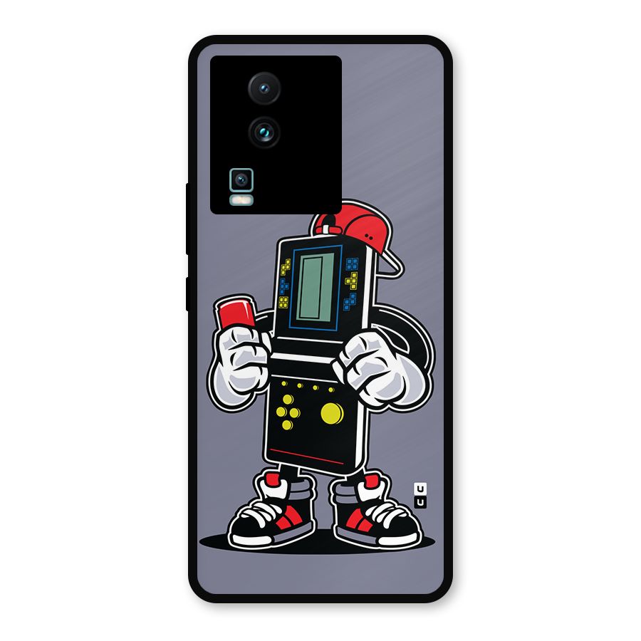 Retro Boy Metal Back Case for iQOO Neo 7