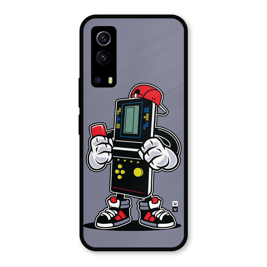 Retro Boy Metal Back Case for iQOO Z3