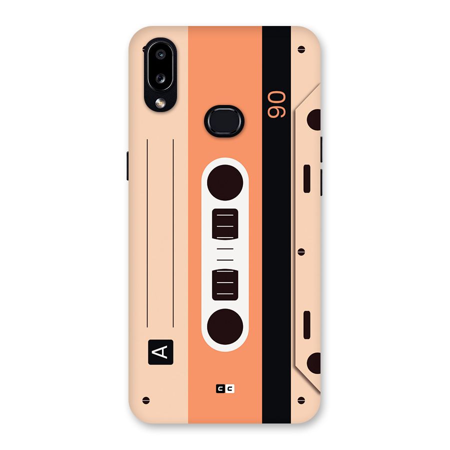 Retro Cassete Back Case for Galaxy A10s