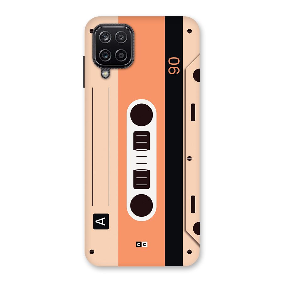 Retro Cassete Back Case for Galaxy A12