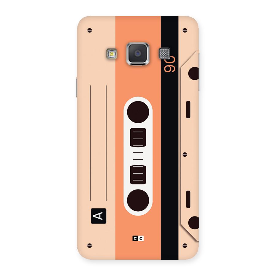 Retro Cassete Back Case for Galaxy A3