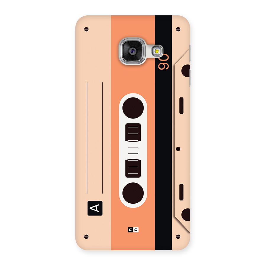 Retro Cassete Back Case for Galaxy A3 (2016)