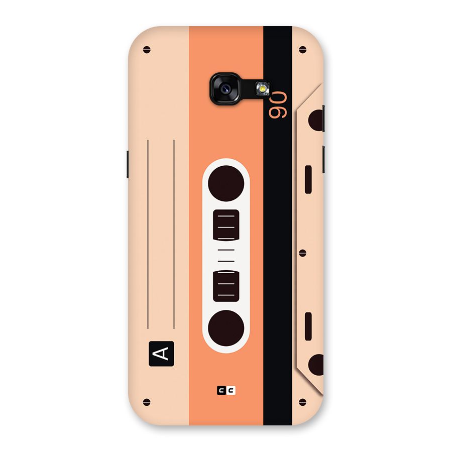 Retro Cassete Back Case for Galaxy A5 2017