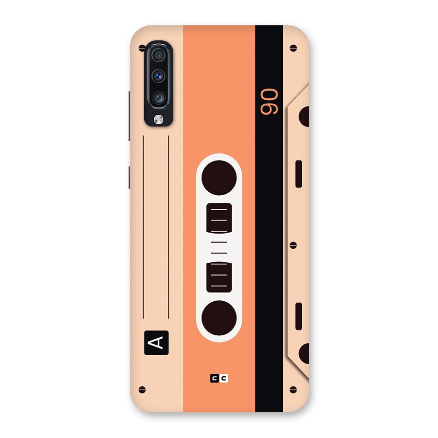 Retro Cassete Back Case for Galaxy A70s