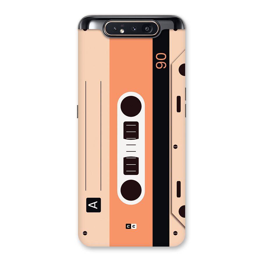 Retro Cassete Back Case for Galaxy A80