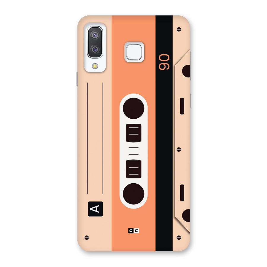 Retro Cassete Back Case for Galaxy A8 Star