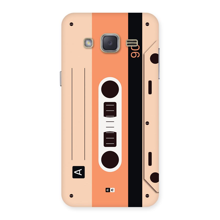 Retro Cassete Back Case for Galaxy J2