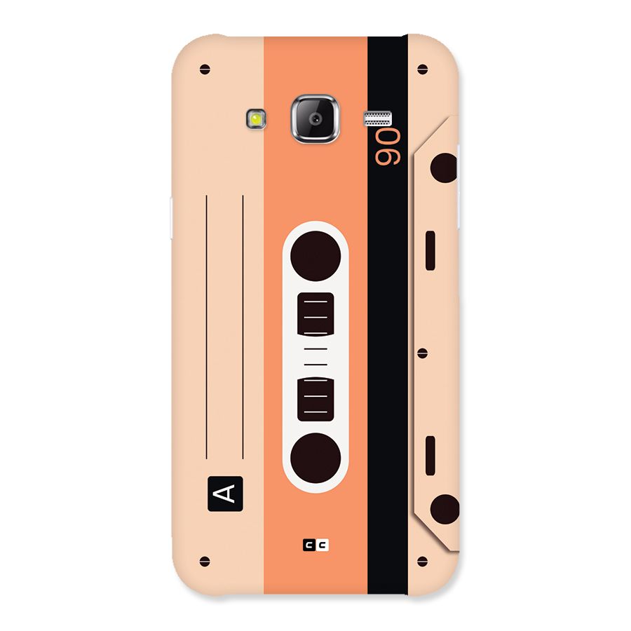 Retro Cassete Back Case for Galaxy J2 Prime