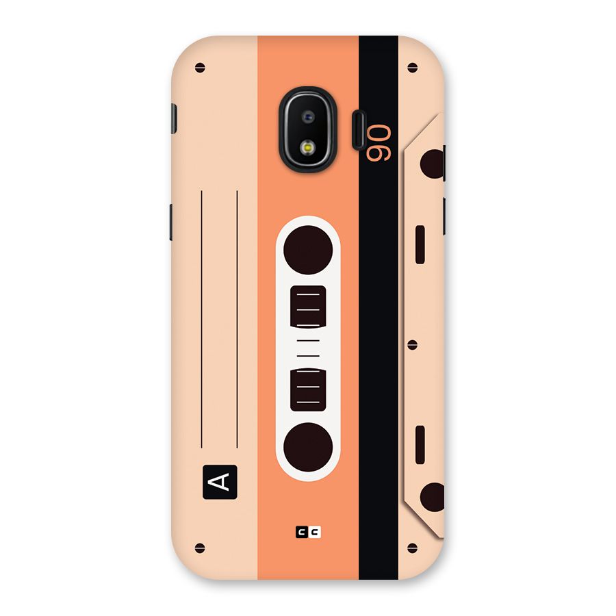Retro Cassete Back Case for Galaxy J2 Pro 2018