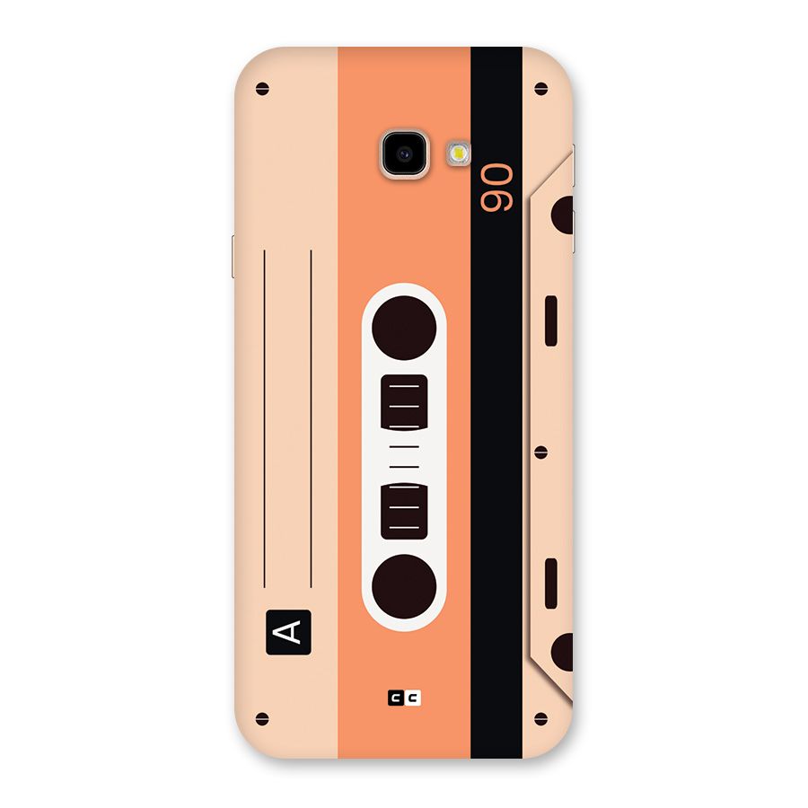 Retro Cassete Back Case for Galaxy J4 Plus