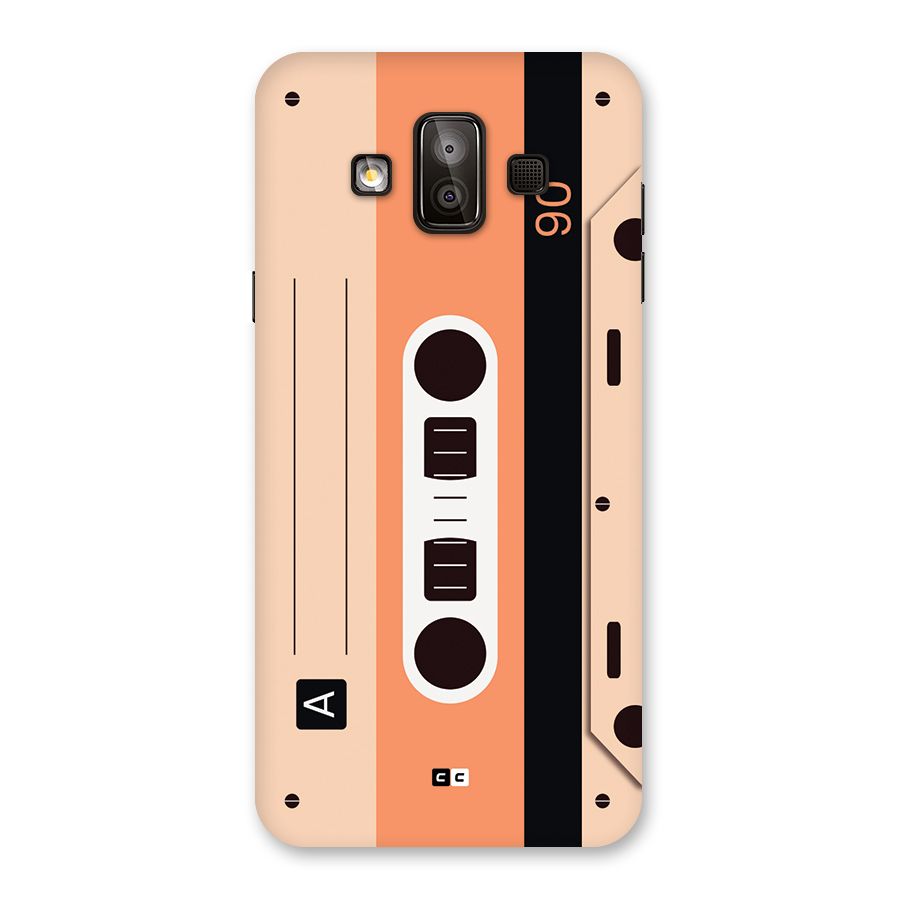 Retro Cassete Back Case for Galaxy J7 Duo