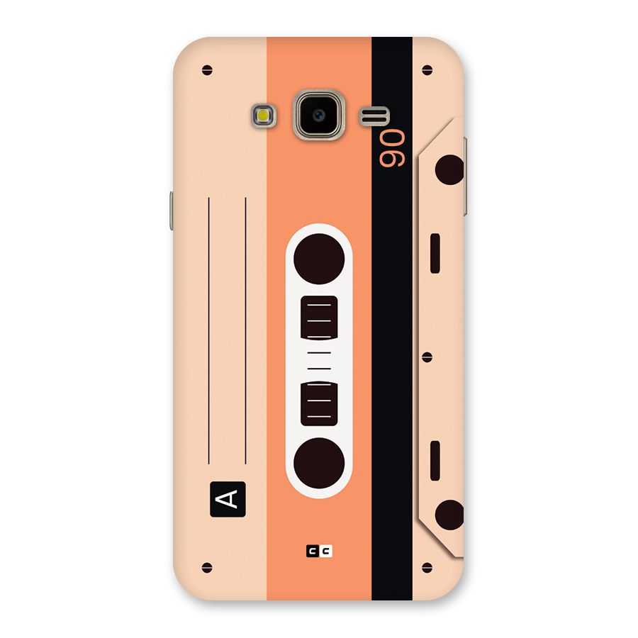 Retro Cassete Back Case for Galaxy J7 Nxt