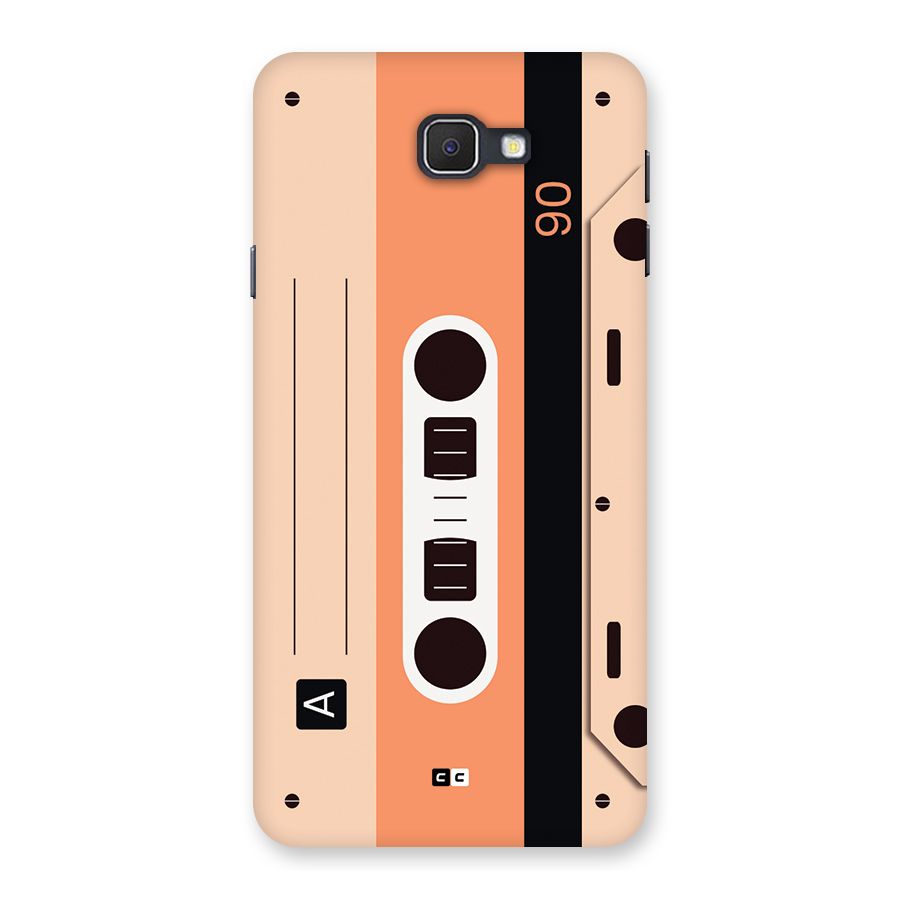 Retro Cassete Back Case for Galaxy J7 Prime