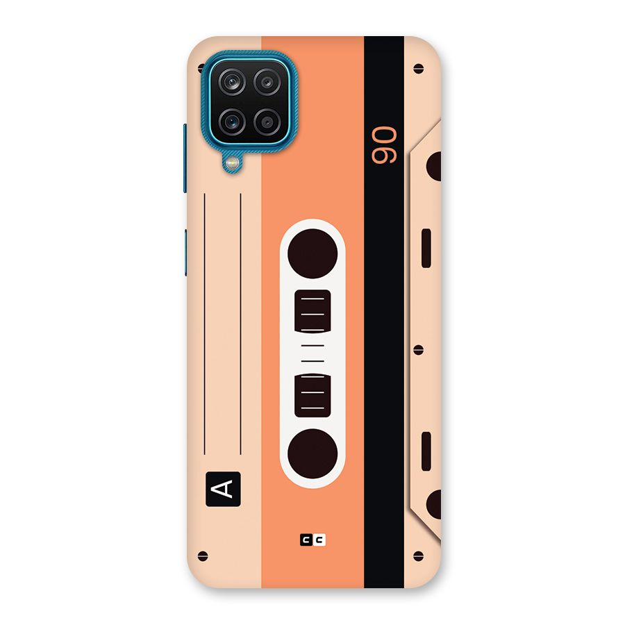 Retro Cassete Back Case for Galaxy M12