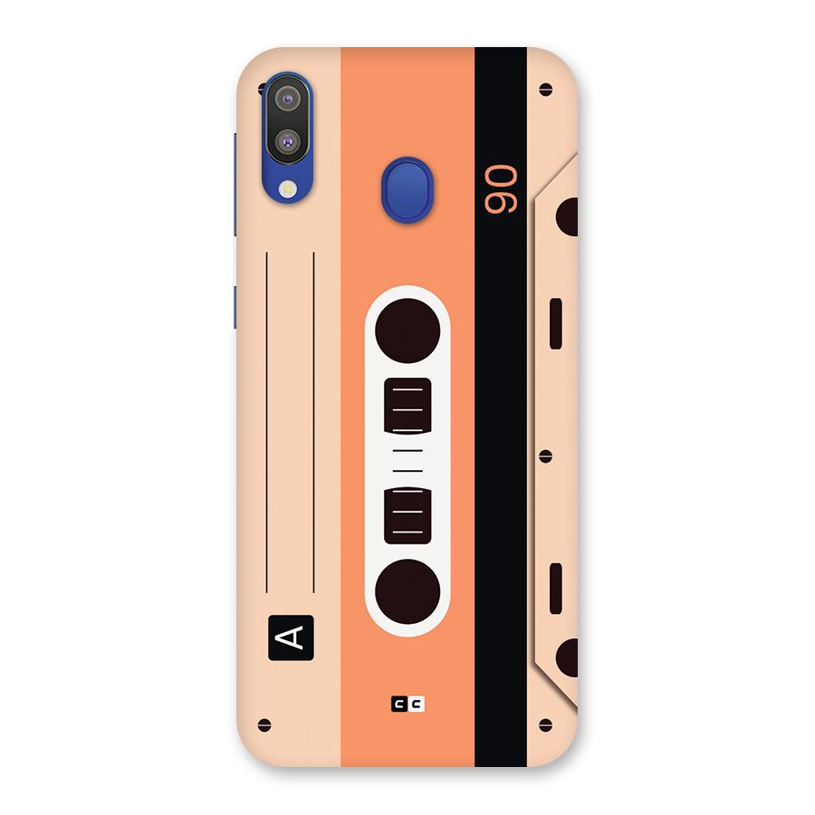 Retro Cassete Back Case for Galaxy M20