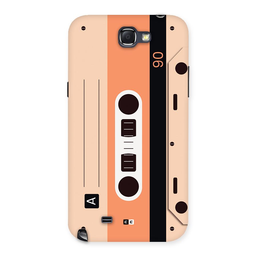 Retro Cassete Back Case for Galaxy Note 2
