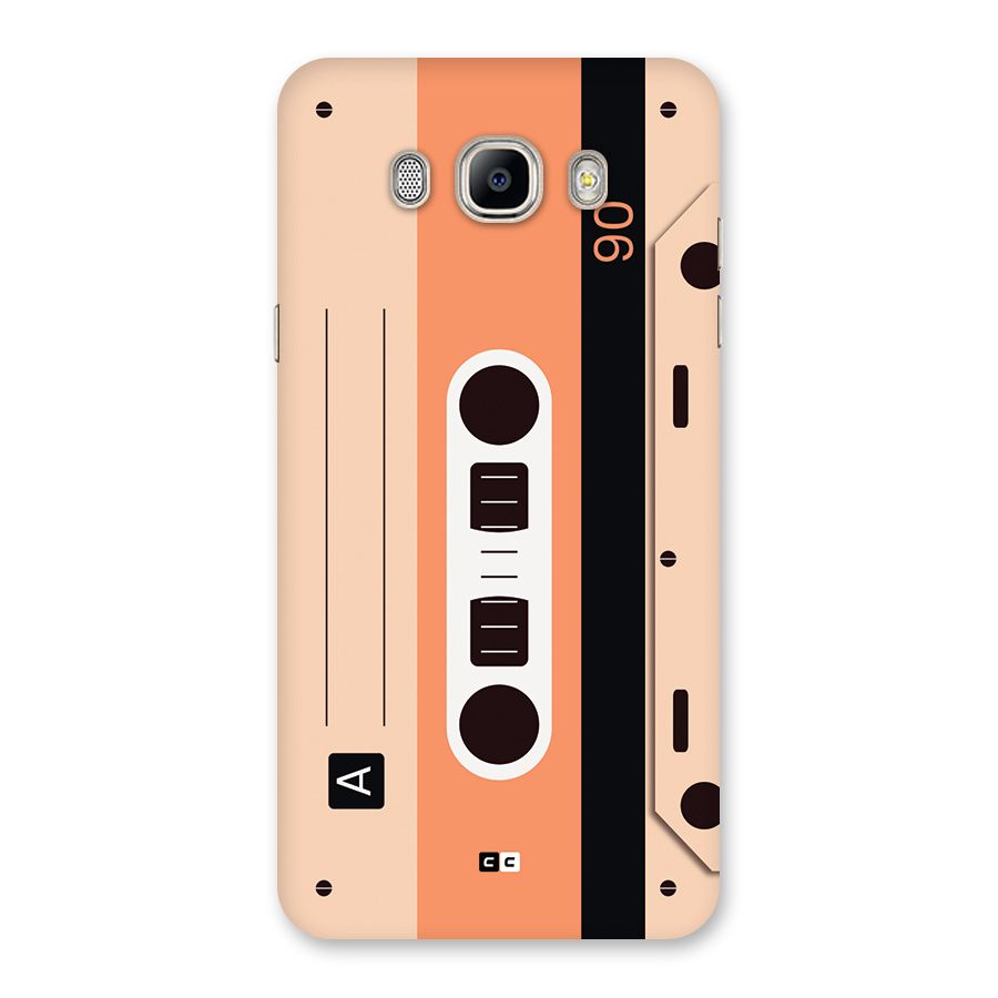 Retro Cassete Back Case for Galaxy On8