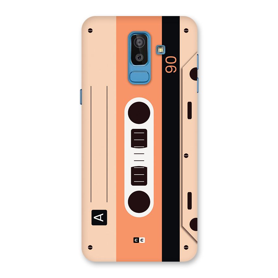 Retro Cassete Back Case for Galaxy On8 (2018)