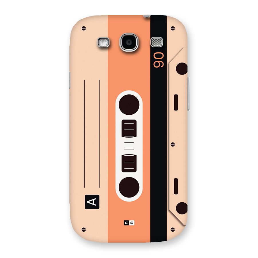 Retro Cassete Back Case for Galaxy S3
