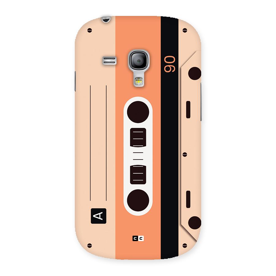Retro Cassete Back Case for Galaxy S3 Mini