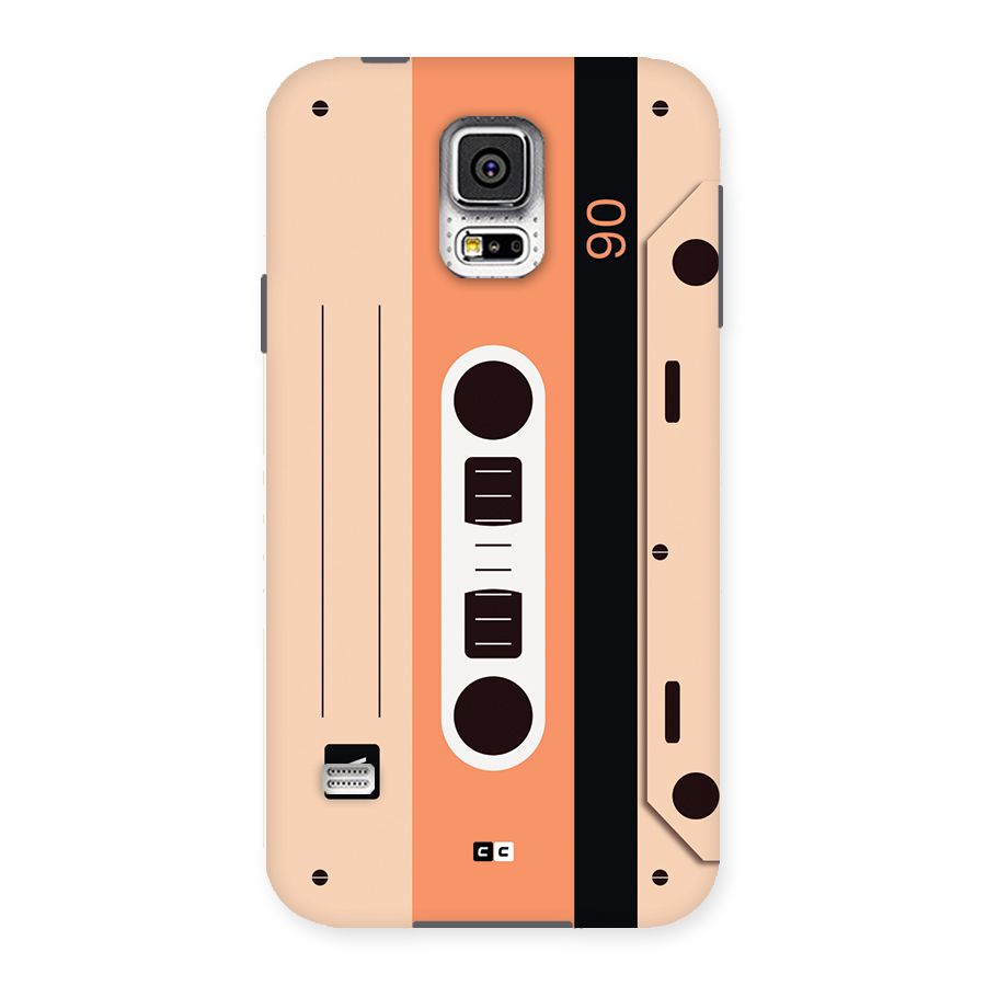 Retro Cassete Back Case for Galaxy S5