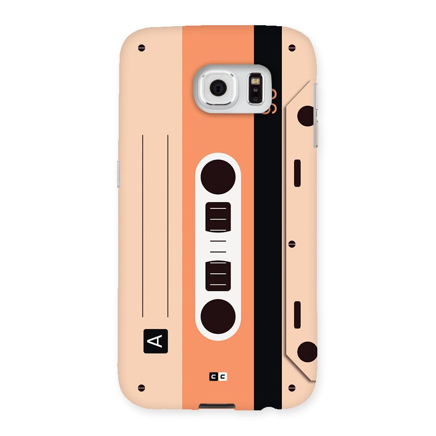 Retro Cassete Back Case for Galaxy S6
