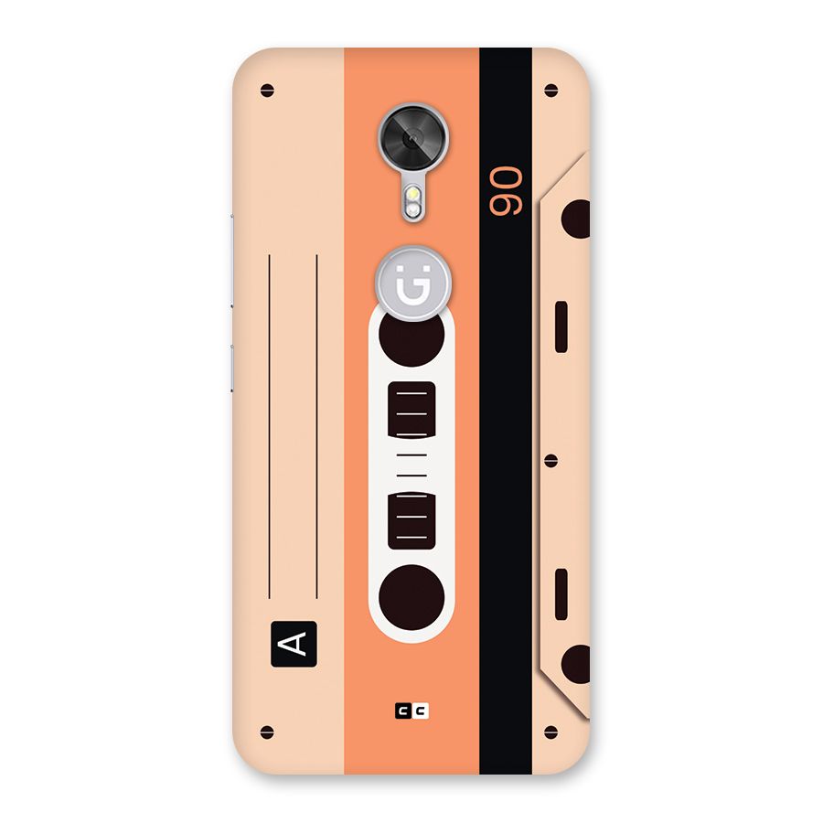 Retro Cassete Back Case for Gionee A1