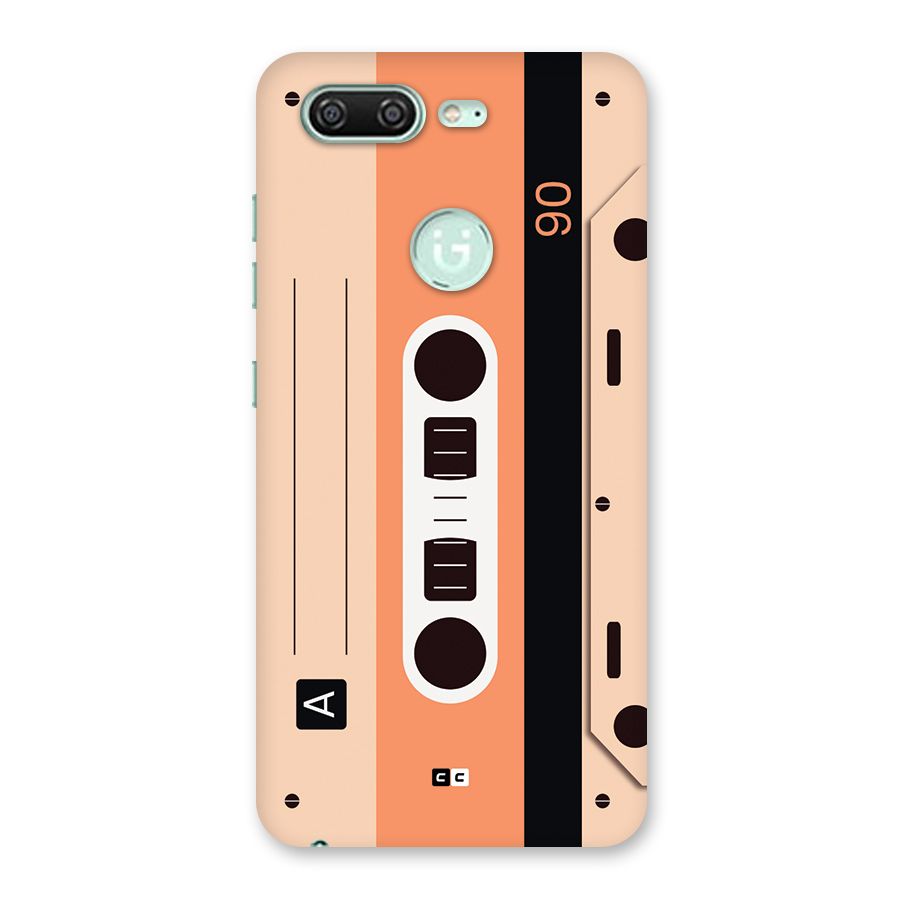 Retro Cassete Back Case for Gionee S10